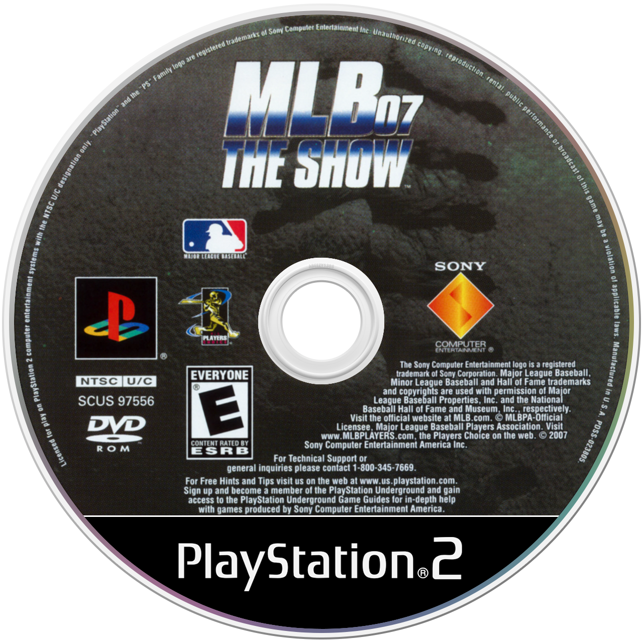 MLB 07 The Show media 5 for Playstation 2